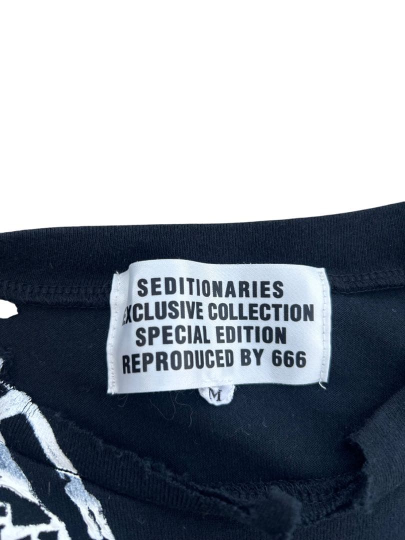 f*k様 SEDITIONARIES 666 アナーキストパンクタンクトップ