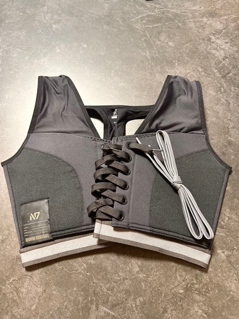 N7/ひなちゃんねる/スポーツブラ/ブラック