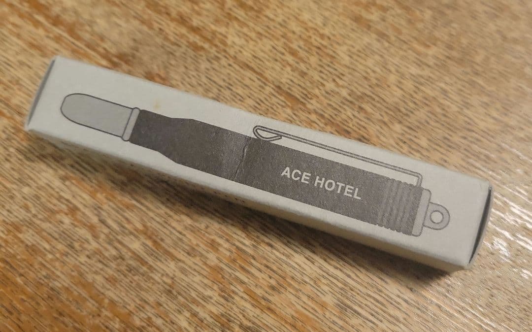 トラベラーズノート　ACE HOTEL 　ブラスボールペン　新品