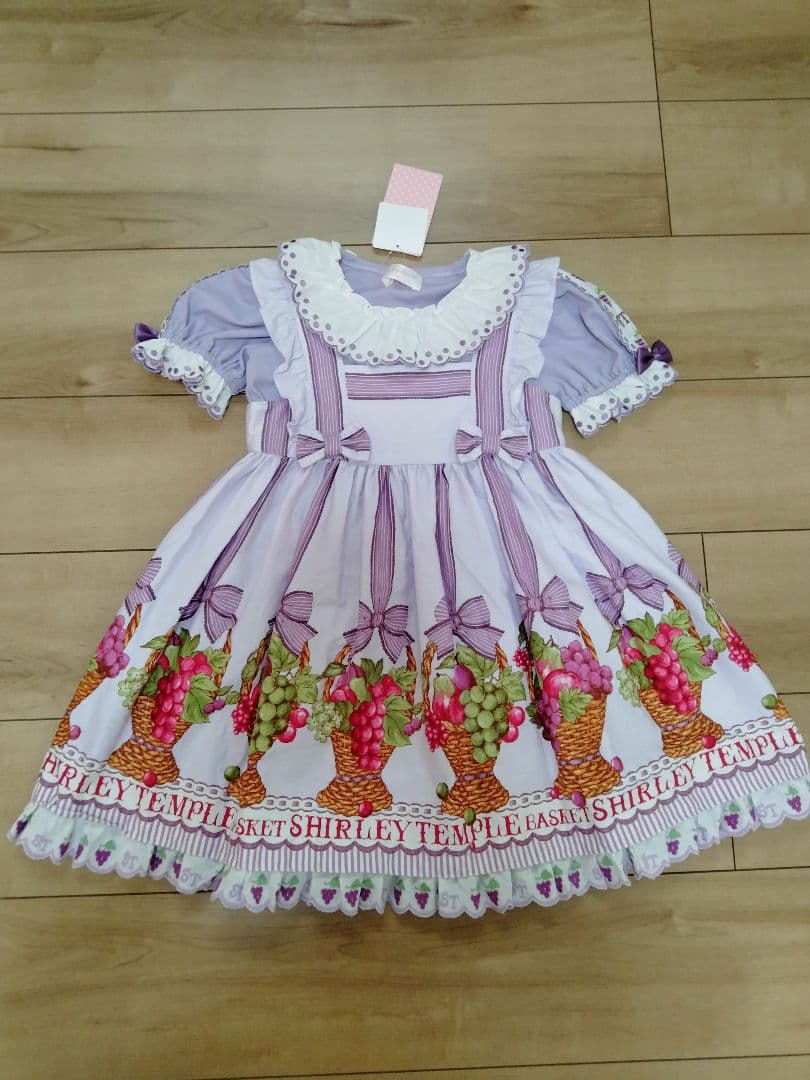 シャーリーテンプル　フルーツバスケットワンピースとトップスセット 110cm
