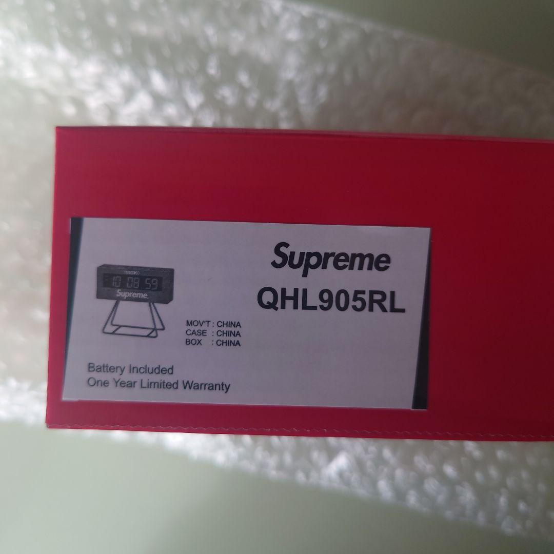 インテリア時計 Supreme / Seiko Marathon Clock Red