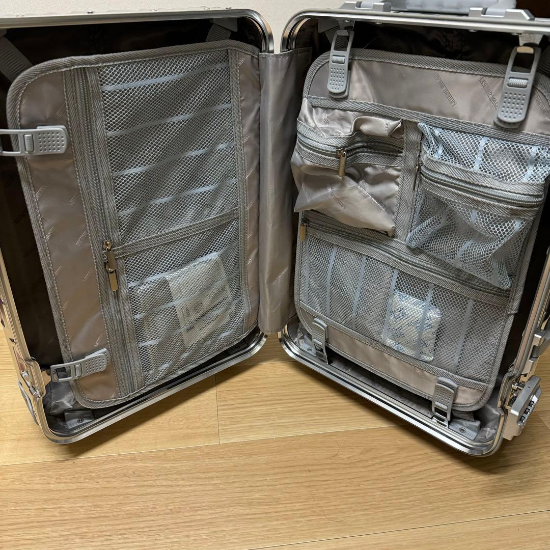 希少！オールアルミ合金　ハードキャリーケース　機内持ち込み対応　4輪