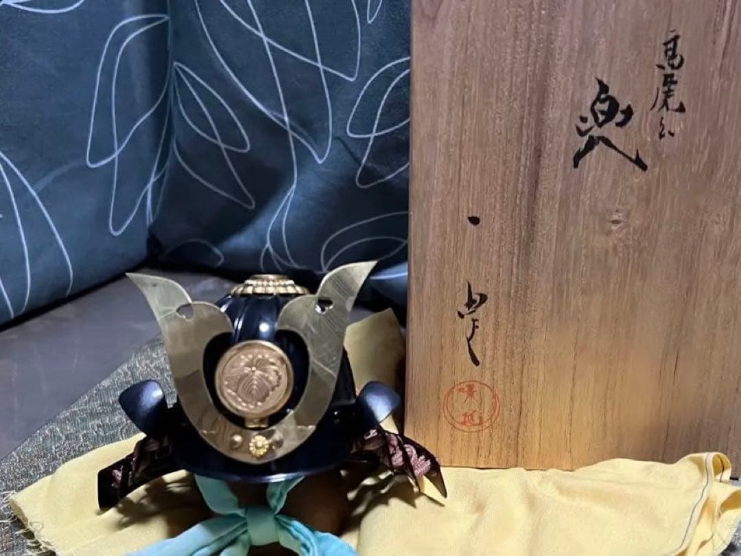 甲冑師 加藤一冑 後勝山筋兜 藤堂高虎 戦国武将 兜 置物