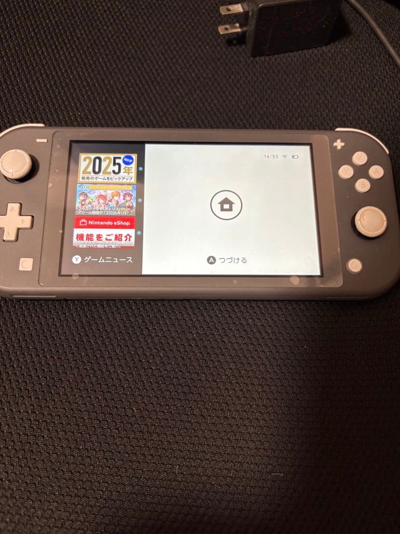 動作確認済みSwitch right本体　箱、充電ケーブル、SDカード付属