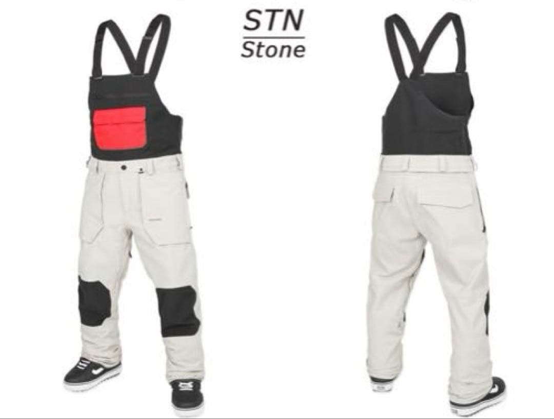 新品未使用　24-25 VOLCOM ボルコム スノーボード　ビブパンツ