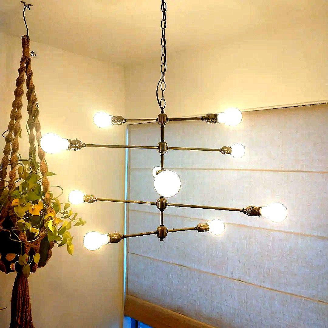 【美品】 POINT No.39 シャンデリア　10灯