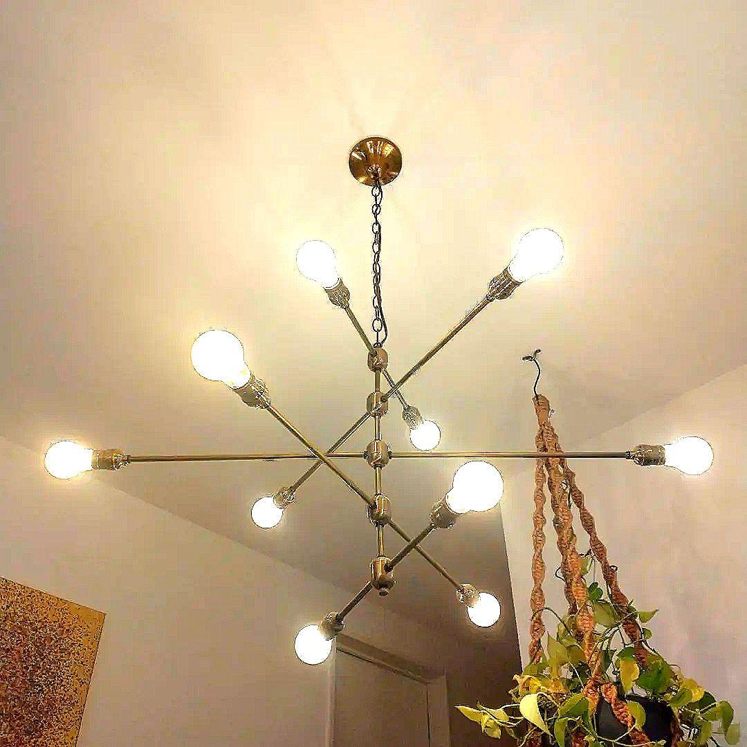 【美品】 POINT No.39 シャンデリア　10灯