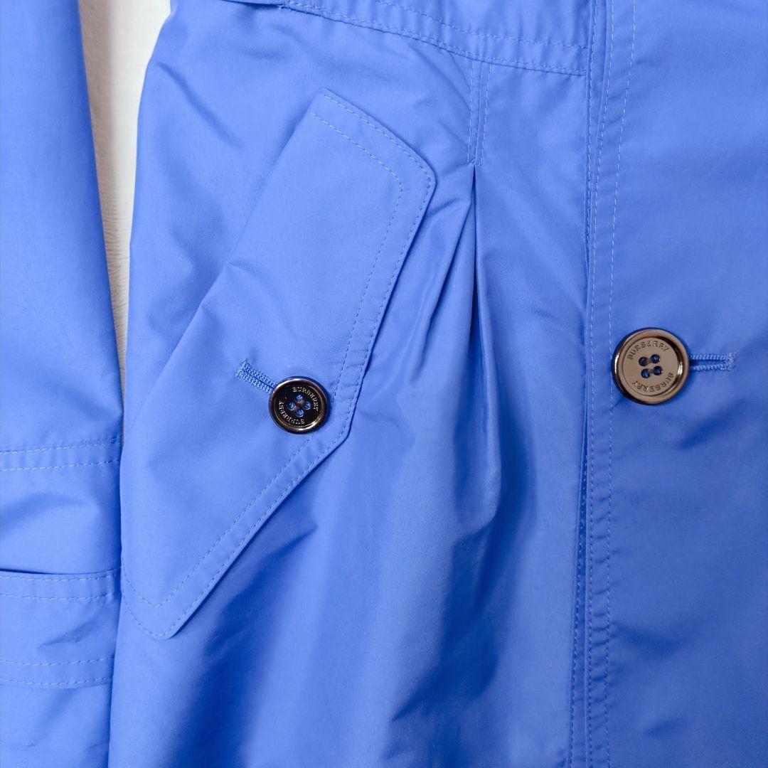 【極美品】BURBERRY ブルー スプリングコート BURBERRY 40