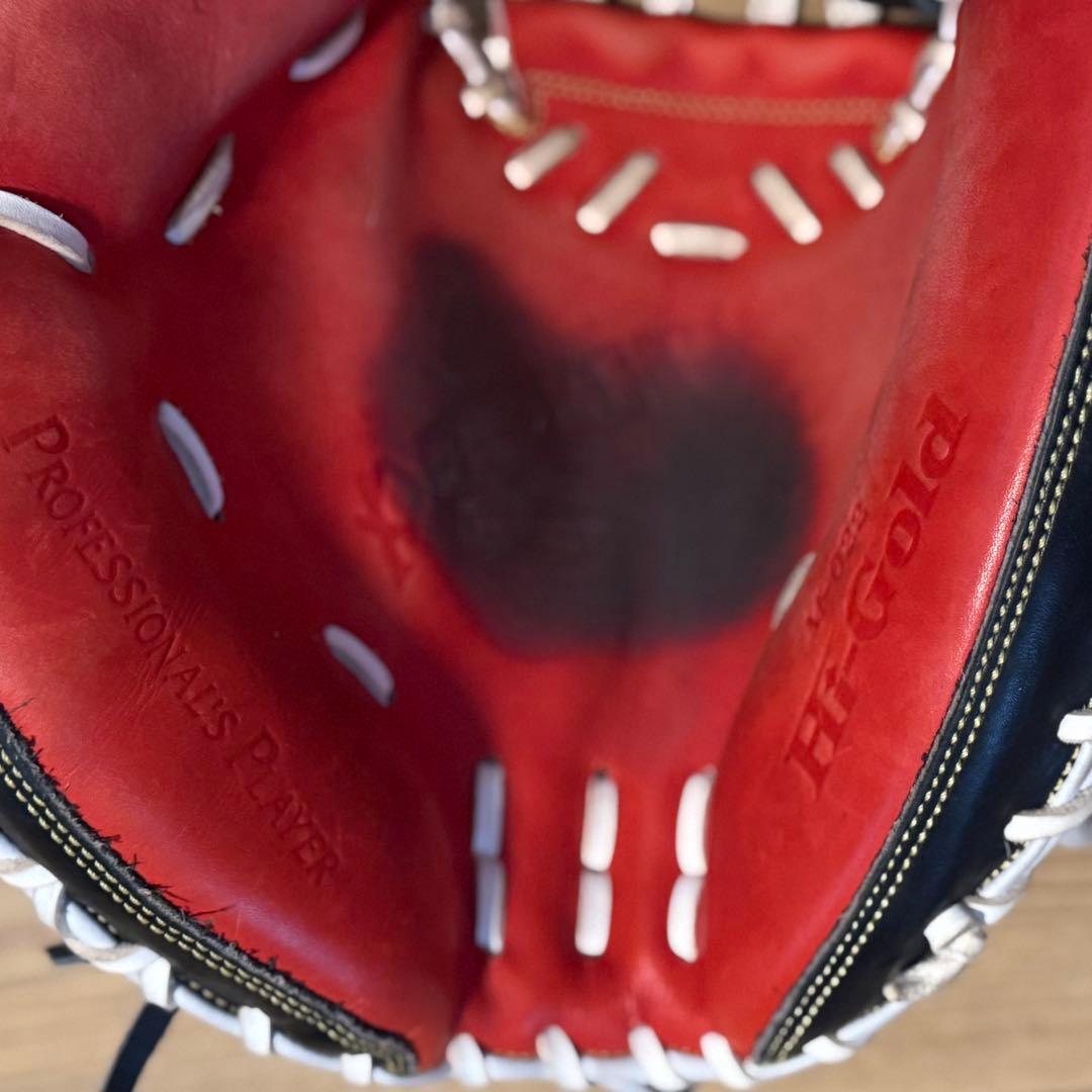 ハイゴールド　軟式キャッチャーミット　左投げ