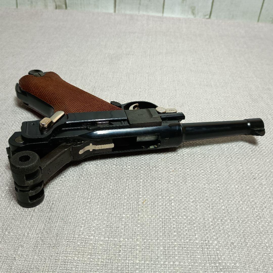 ポイント製 コッキングエアガン ルガーP08 トイガン 18才以上用