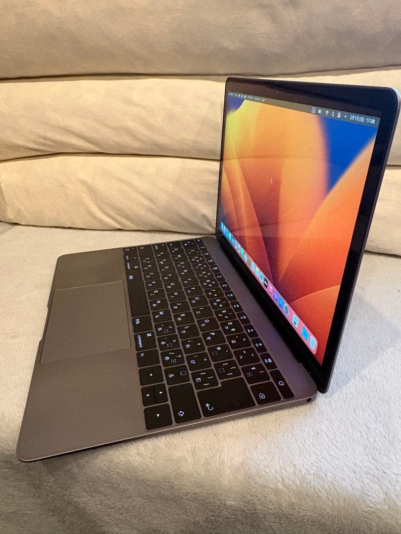 MacBook12インチ i7 2017フルスペック機/16G/512G