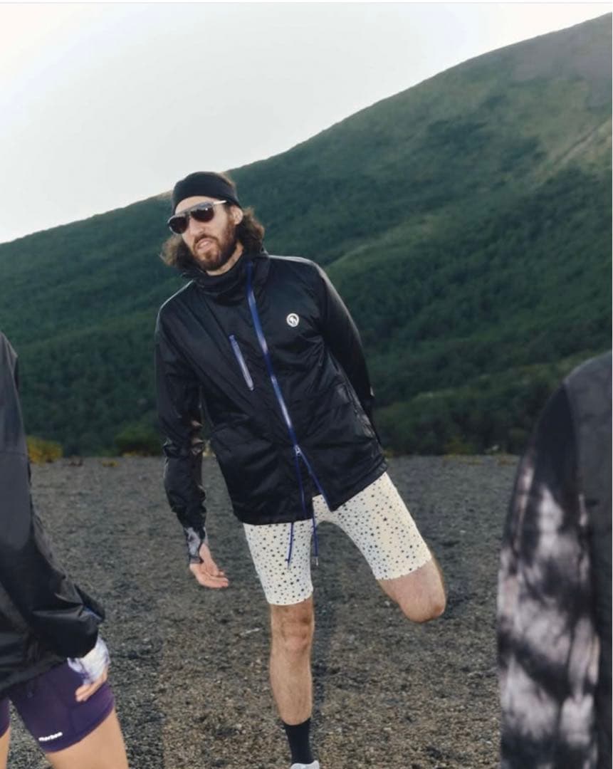 charbon running シャルボン パーカー ウィンドブレーカー S