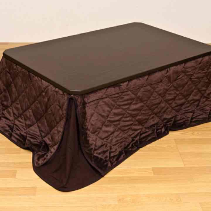 継脚 リビングコタツ 長方形 120×80 ＆ 掛け布団