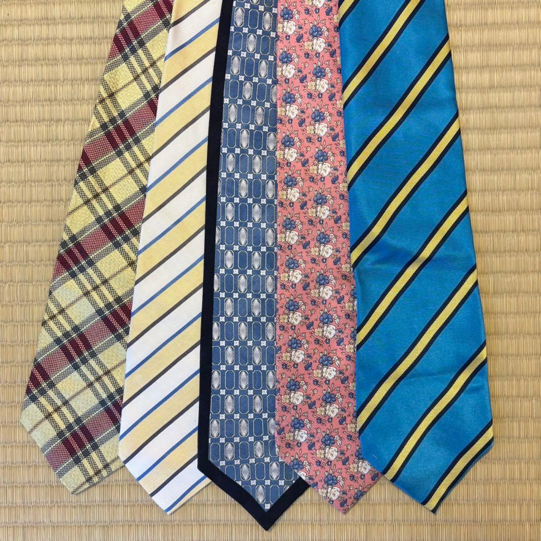 ハイブランドネクタイ 50本セット 全てシルク シャネル エルメス まとめ売り