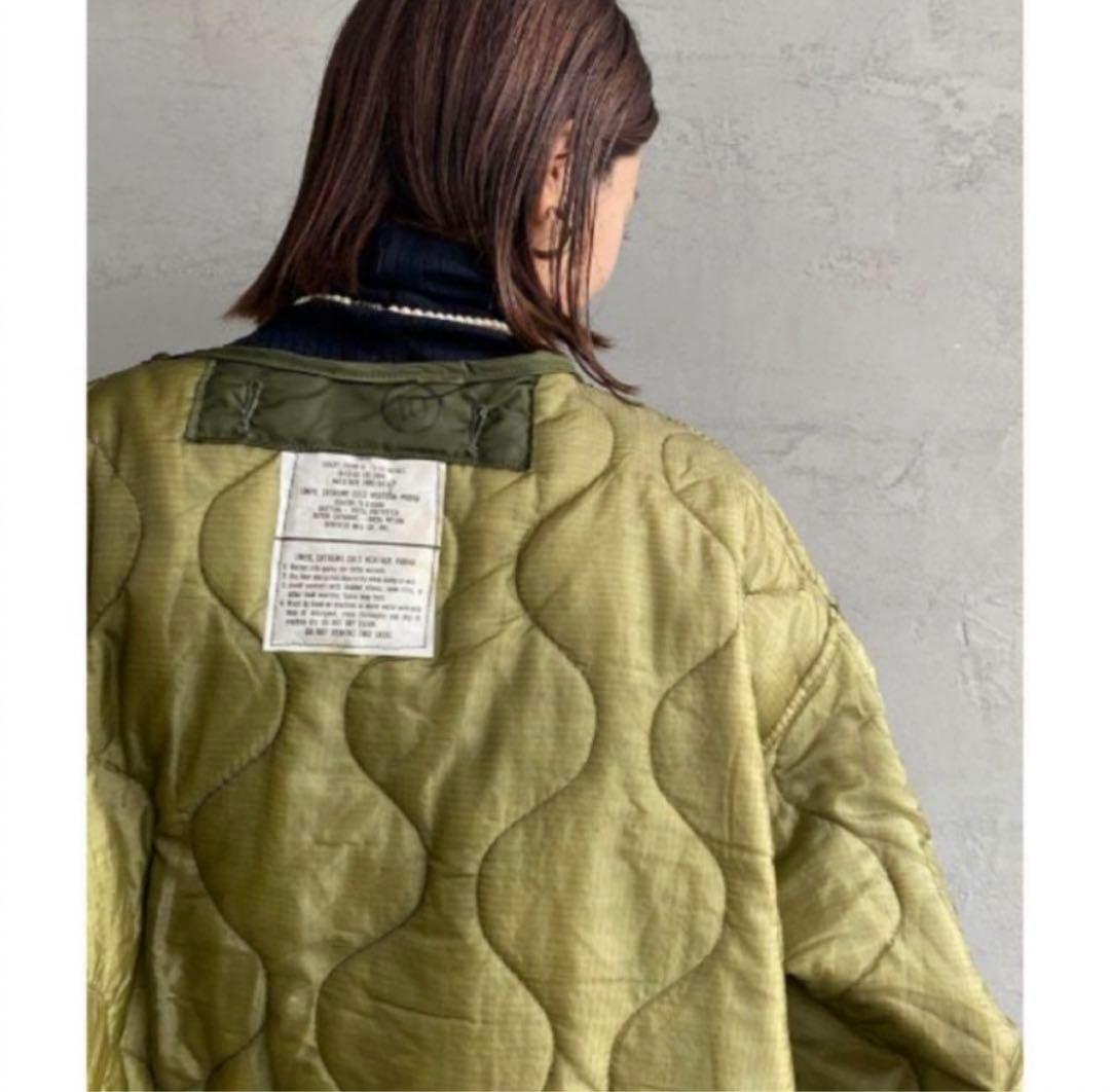 ODDMENT キルティングショートジャケット jeans factory