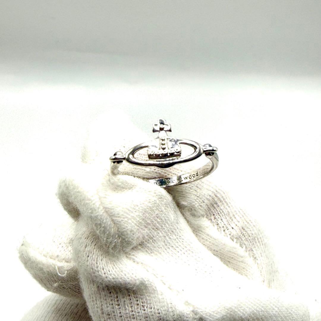 美品 希少 ヴィヴィアンウエストウッド オーブ シルバーリング S 11～12号