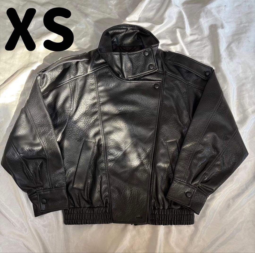 【新品未使用】ZARA フェイクレザージャケット