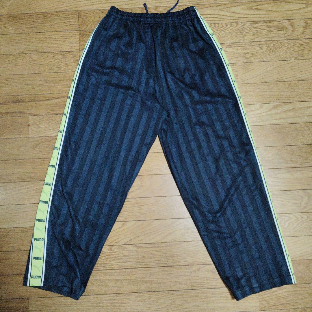 PUMA トレーニングストレートパンツ Oサイズ　ピンク、黄緑2本セット