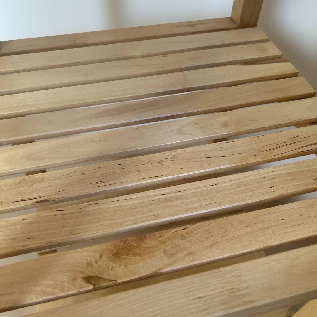 イケア IKEAモルゲル 木製棚　最終価格