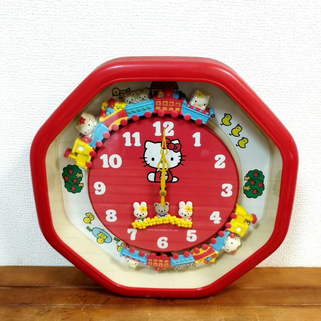 サンリオ★ハローキティ からくり時計 4MH766