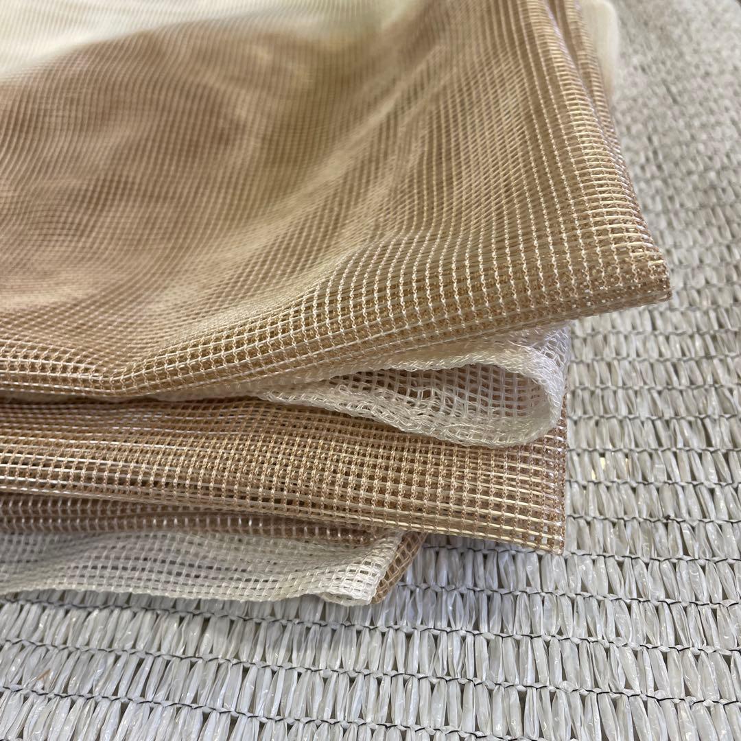 木製 和菓子蒸し器 4セット & 網ふきん8枚+ 竹スダレ4枚付き