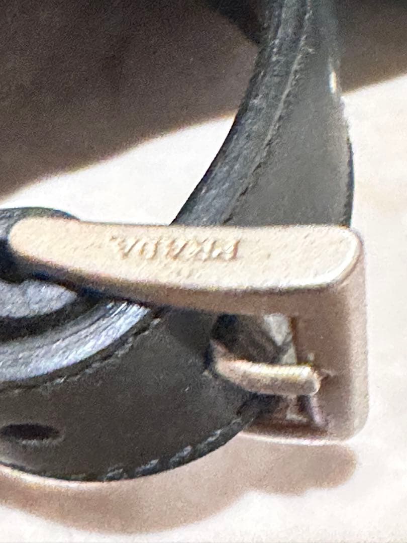 美品　PRADA プラダ　ポコノ ナイロン カーフ レザー 本革リュックサック