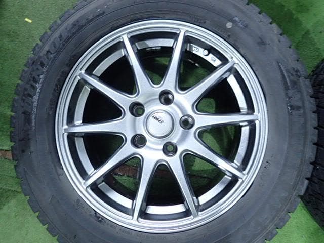 B1034【送料無料】スタッドレスホイール4本セット 215/60R16