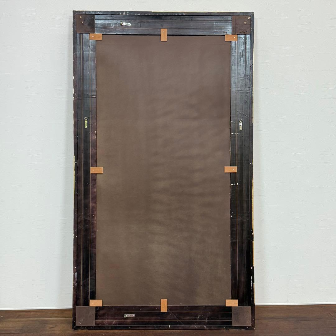 H21K102d 大型 アンティーク調 ゴールドフレーム ロココ調 全身鏡