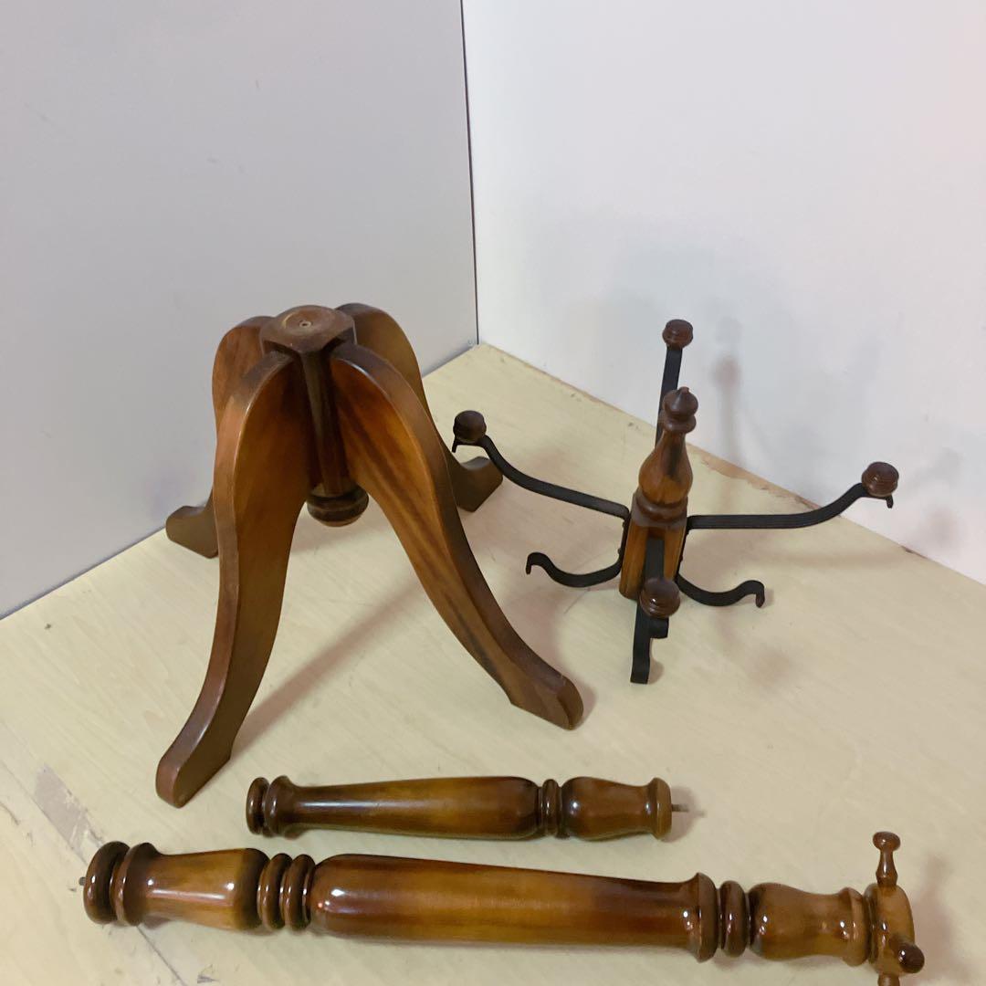 karimoku カリモク　コロニアル　木製　ポールハンガー　ハンガーラック