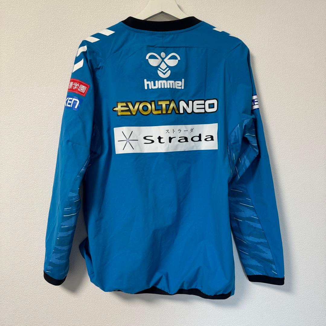 し*ん様 ガンバ大阪 ヒュンメル トレーニングウェア 選手支給 M-L 練習着