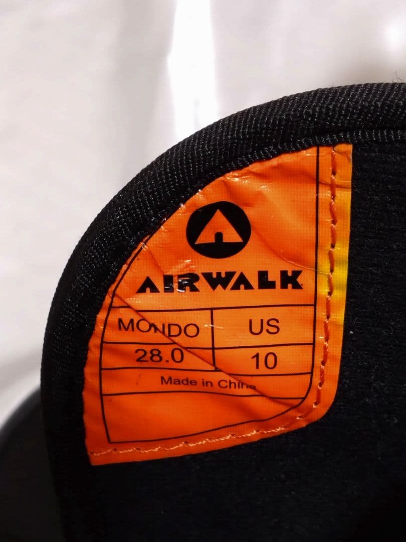 ☆美品☆ AIRWALK スノボドブーツ 28cm フリースタイル エアウォーク