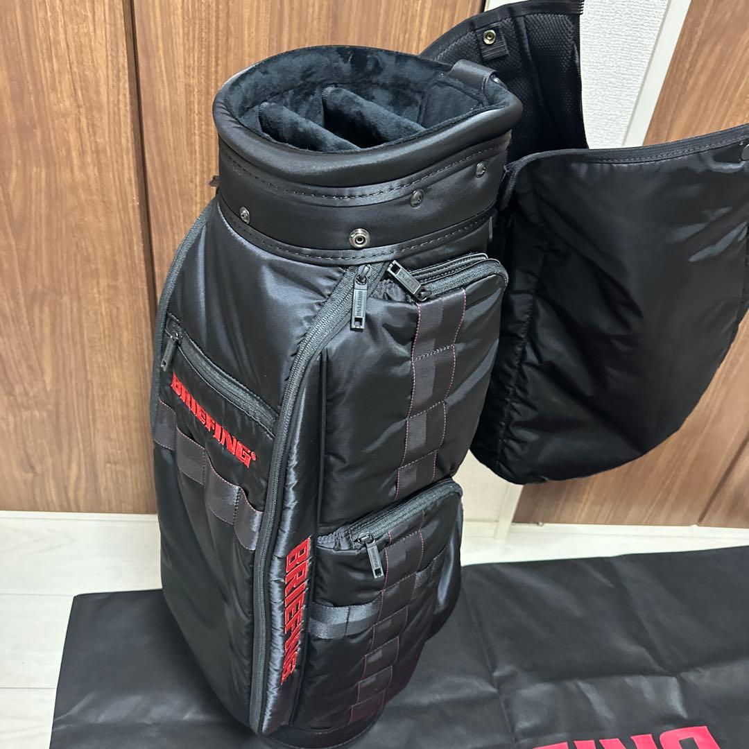 y*h様 BRIEFING ブリーフィング キャディバッグ CR-6 黒色ブラッ