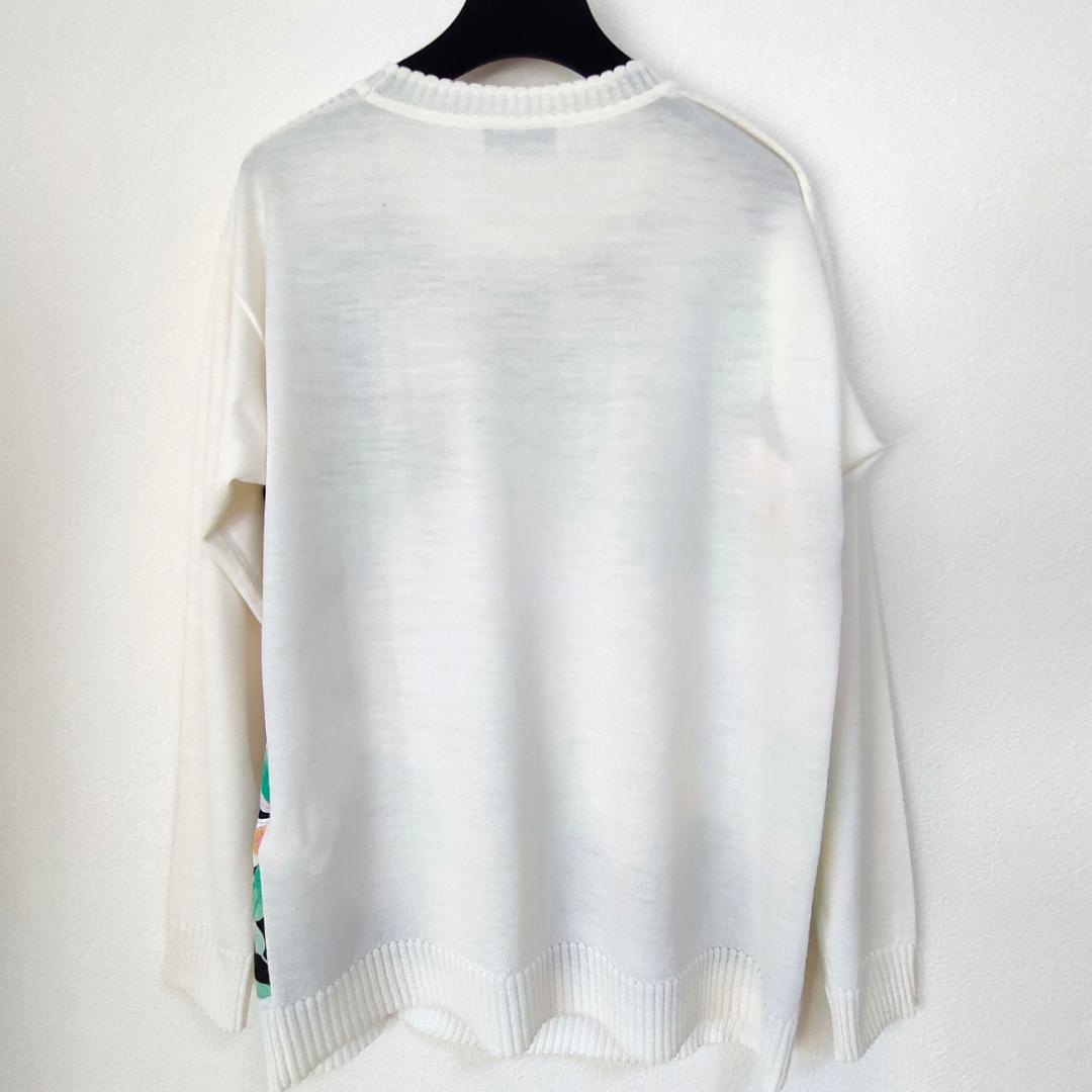 新品同様❤️極近年❤️40 L❤️レオナール❤️ニット プルオーバー❤️パリ