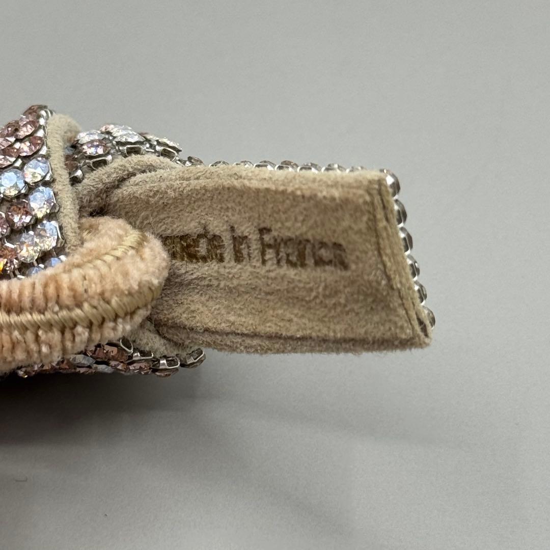 美品　acca アッカ ドレスポニー　リボン　ヘアゴム　ピンク