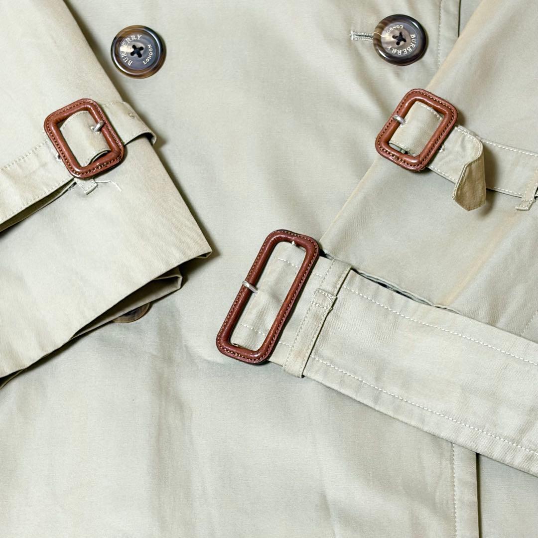 美品✨ バーバリー トレンチコート ノバチェック ベージュ ダブル　LL