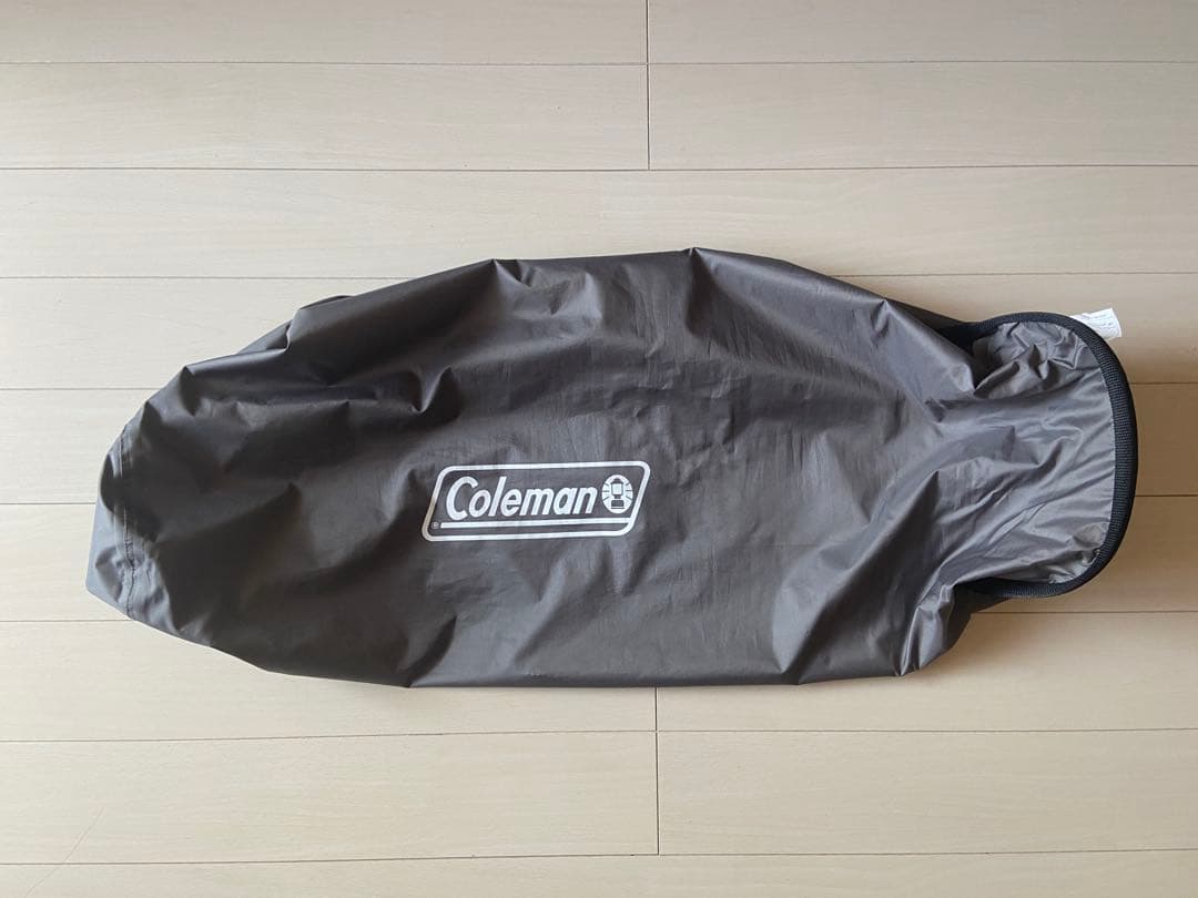 美品Coleman エアーマット キャンパーインフレーターマット　シングル