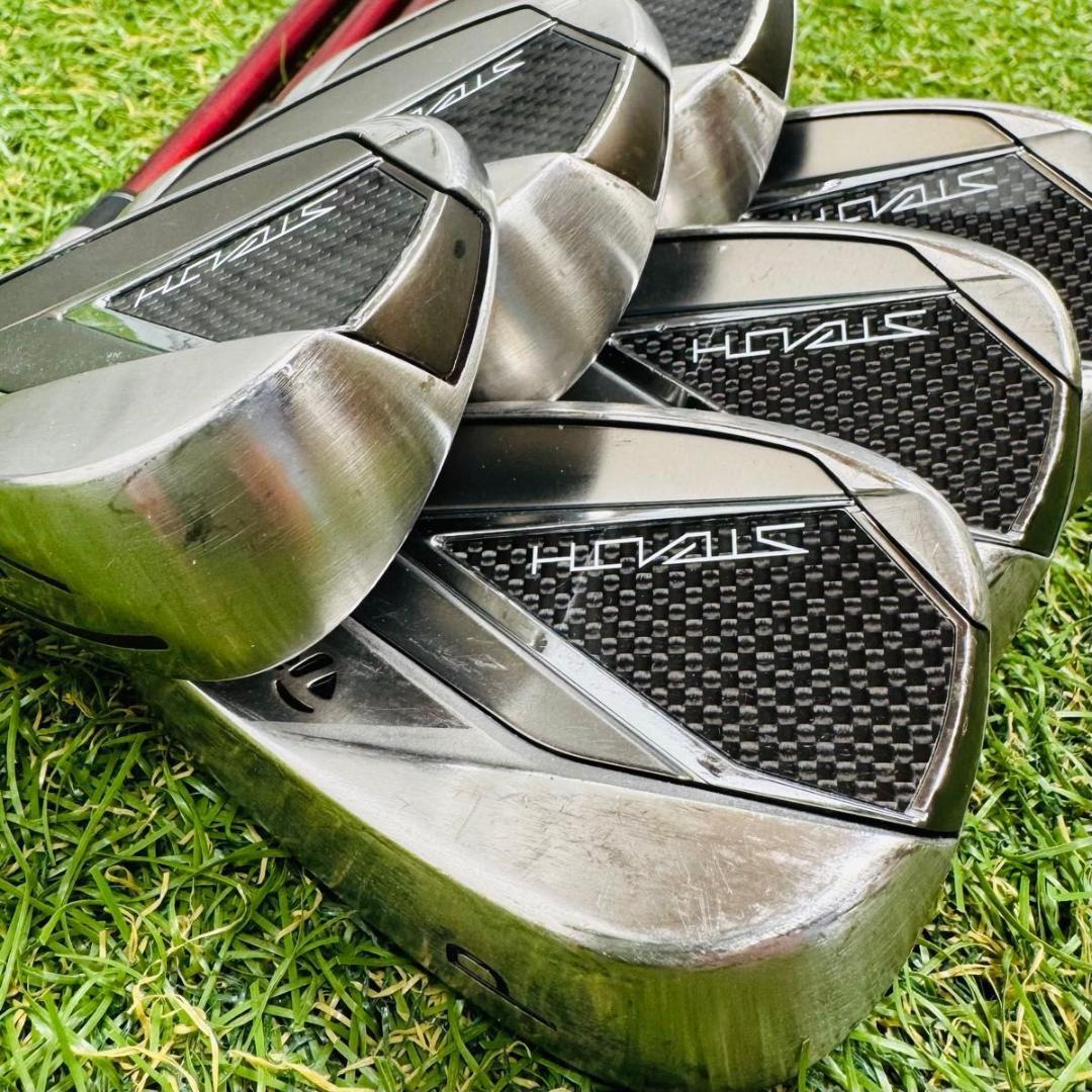 【良品】初心者推奨 テーラーメイド ステルス レディースアイアンセット 6本 L