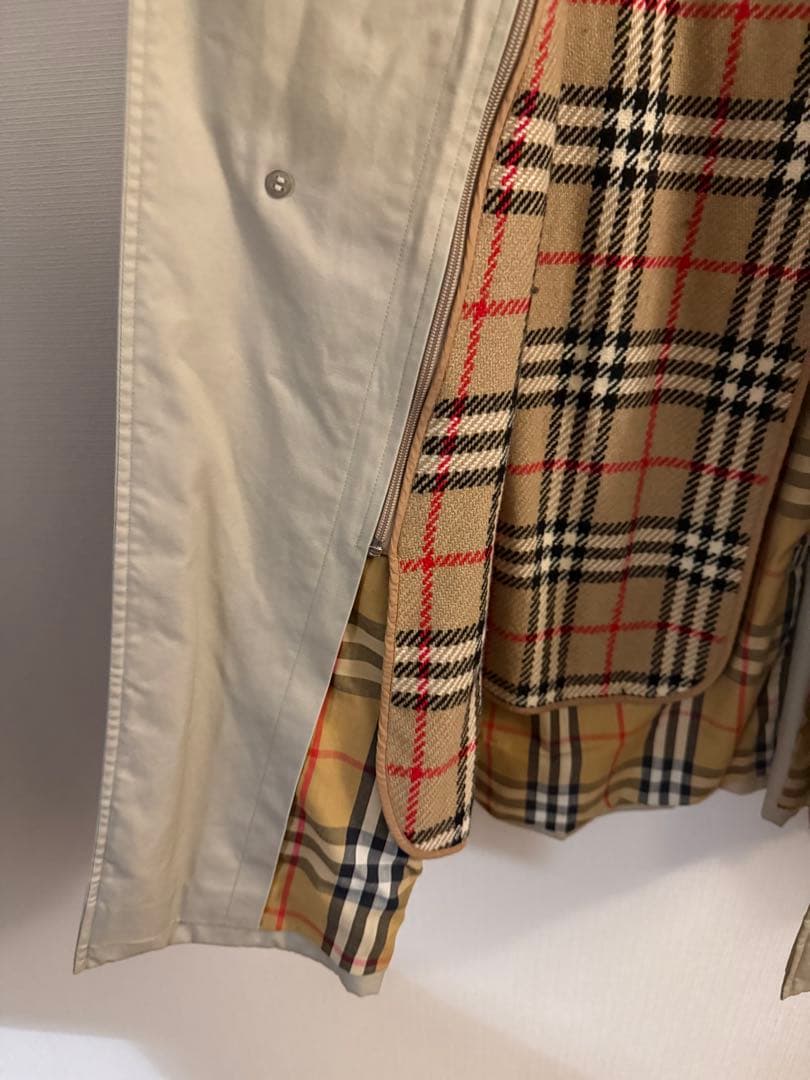Burberrys バーバリーズ ステンカラーコート ノバチェック ヴィンテージ