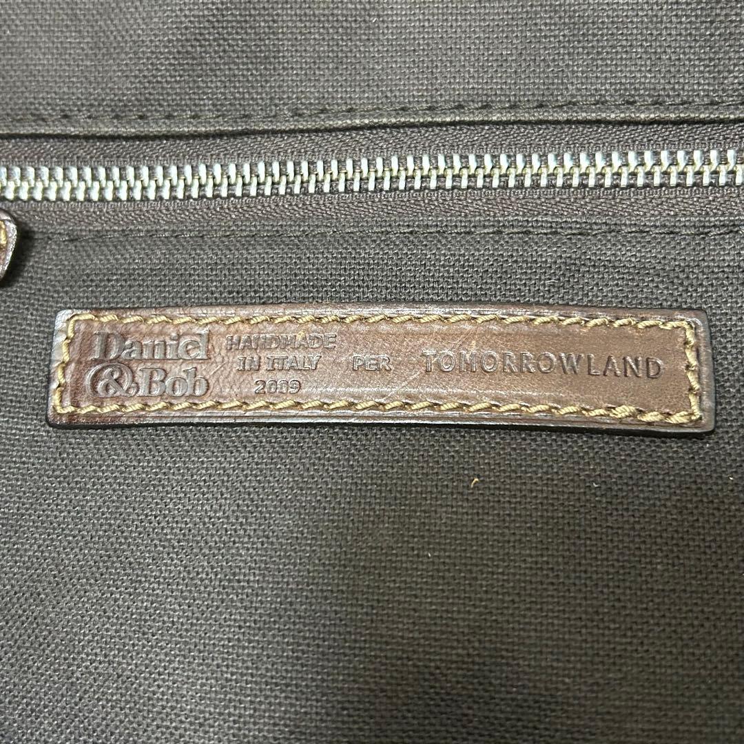 美品✨ダニエルアンドボブ トゥモローランド別注 クロドーロ 2wayトートバッグ