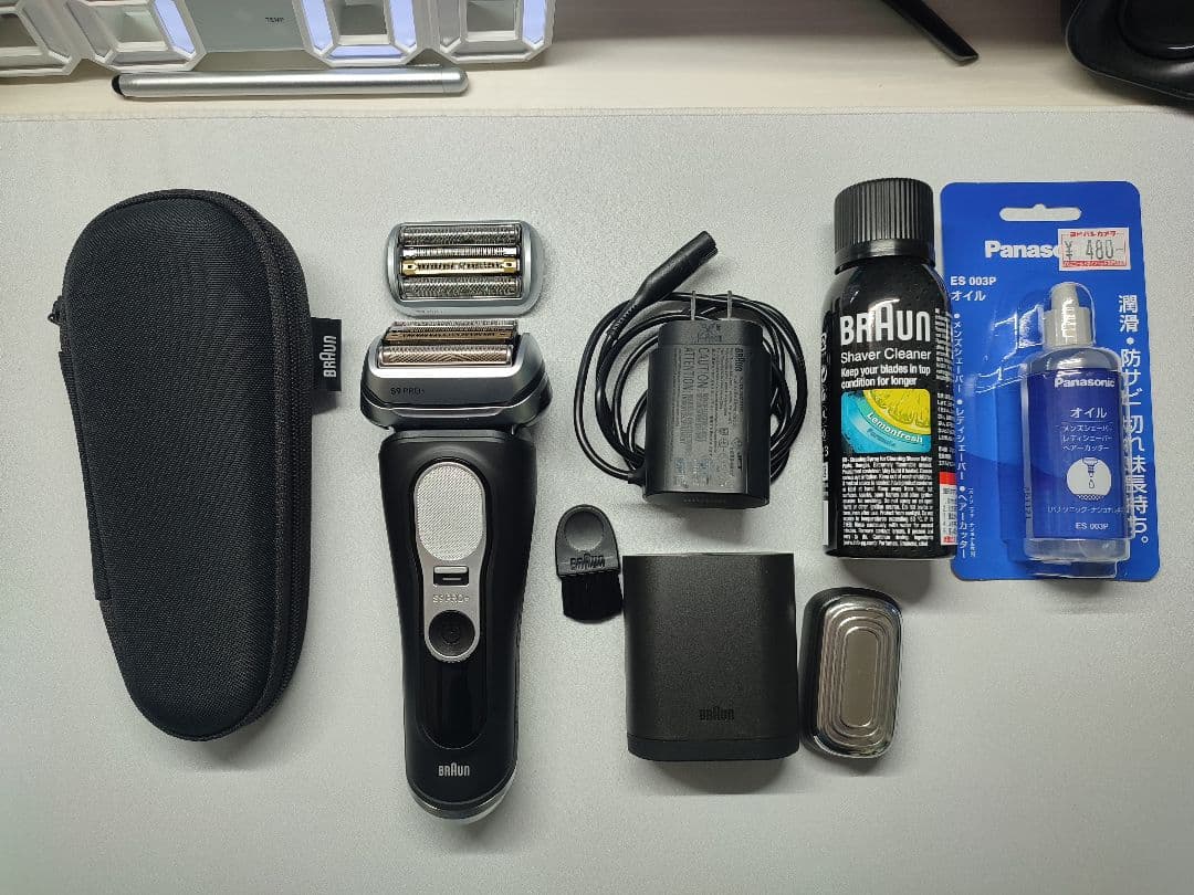 BRAUN S9 PRO+ メンズ電気シェーバー