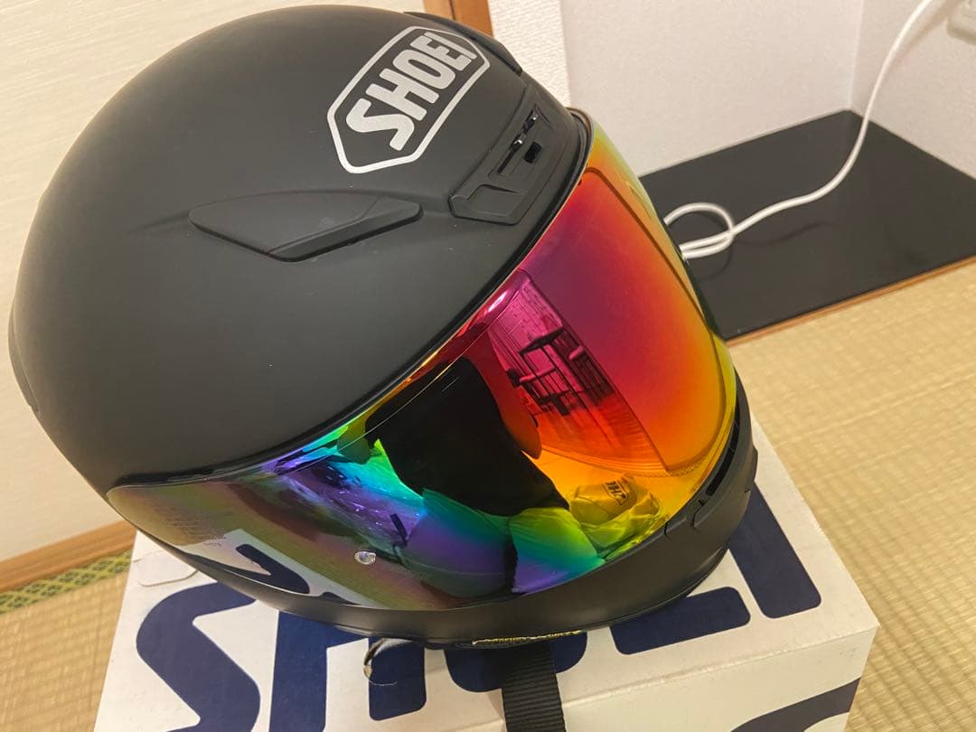 SHOEI Z-7 フルフェイスヘルメット マットブラック M (ほぼ未使用)