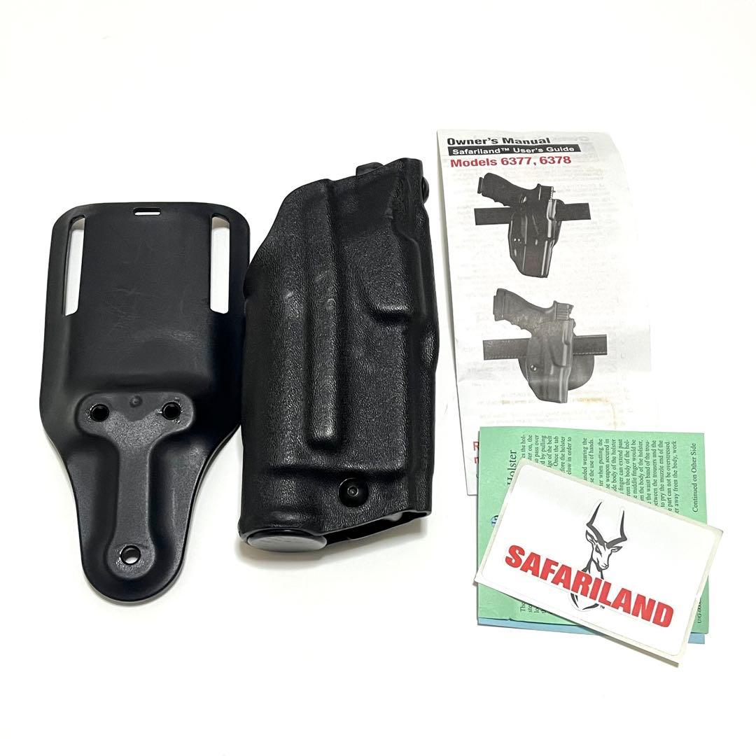 【実物Safariland 6378】Glock19/23用ライト対応