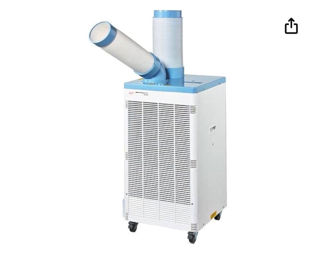 【最終値下げ】NAKATOMI 移動式キャスター付スポットクーラー YQ-410