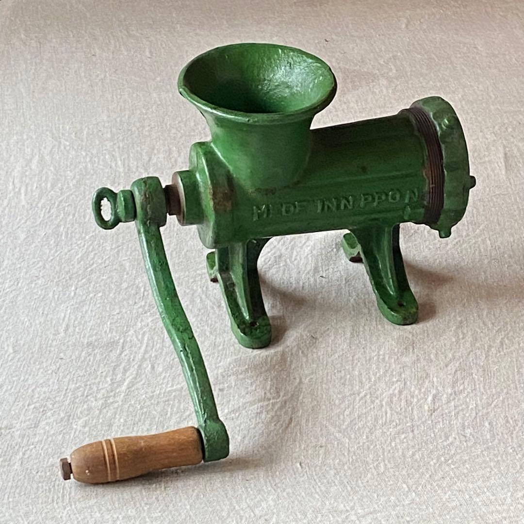 【現役ビンテージ】ミートチョッパー｜大豆挽き｜味噌作り