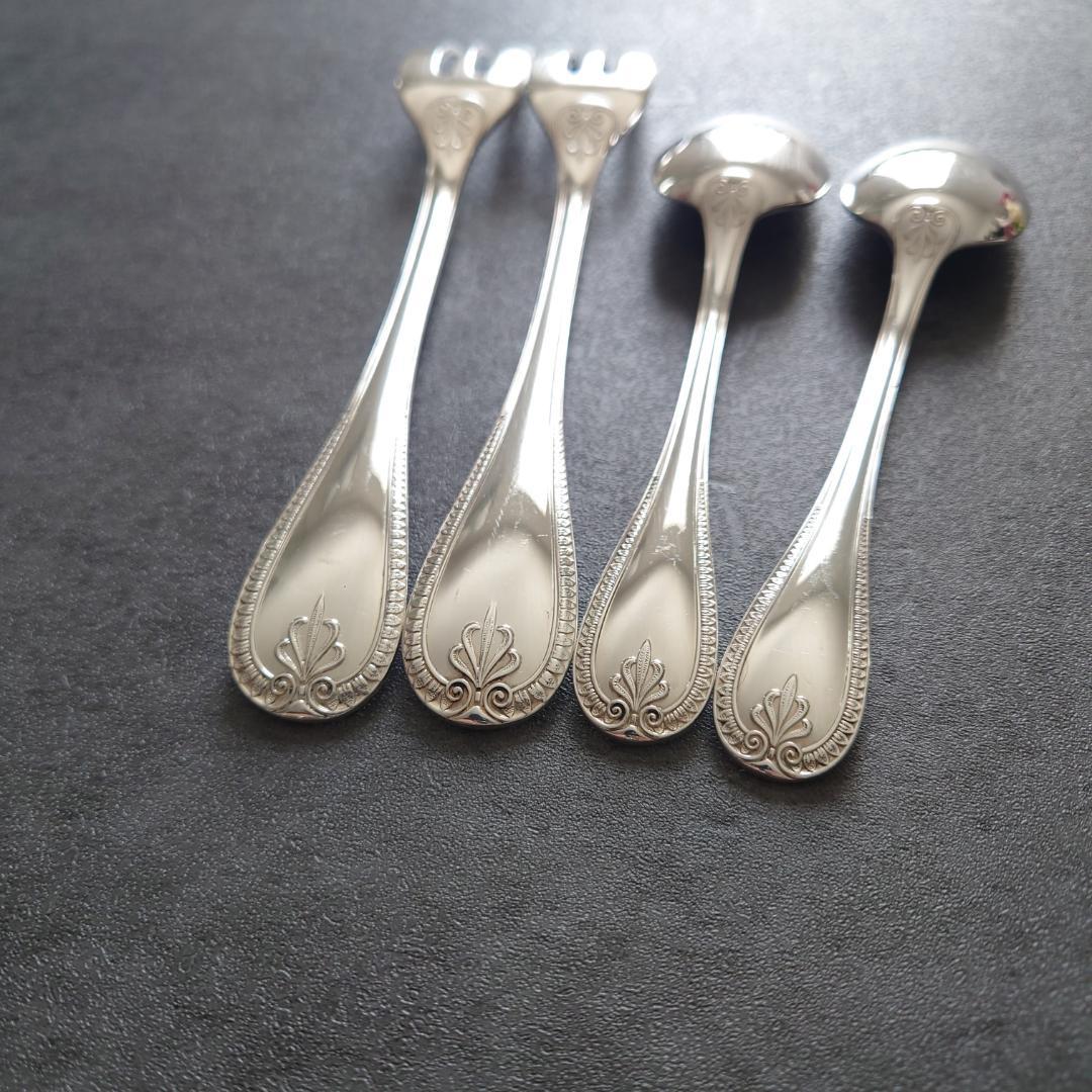 クリストフル マルメゾン ケーキフォーク コーヒースプーン 4点