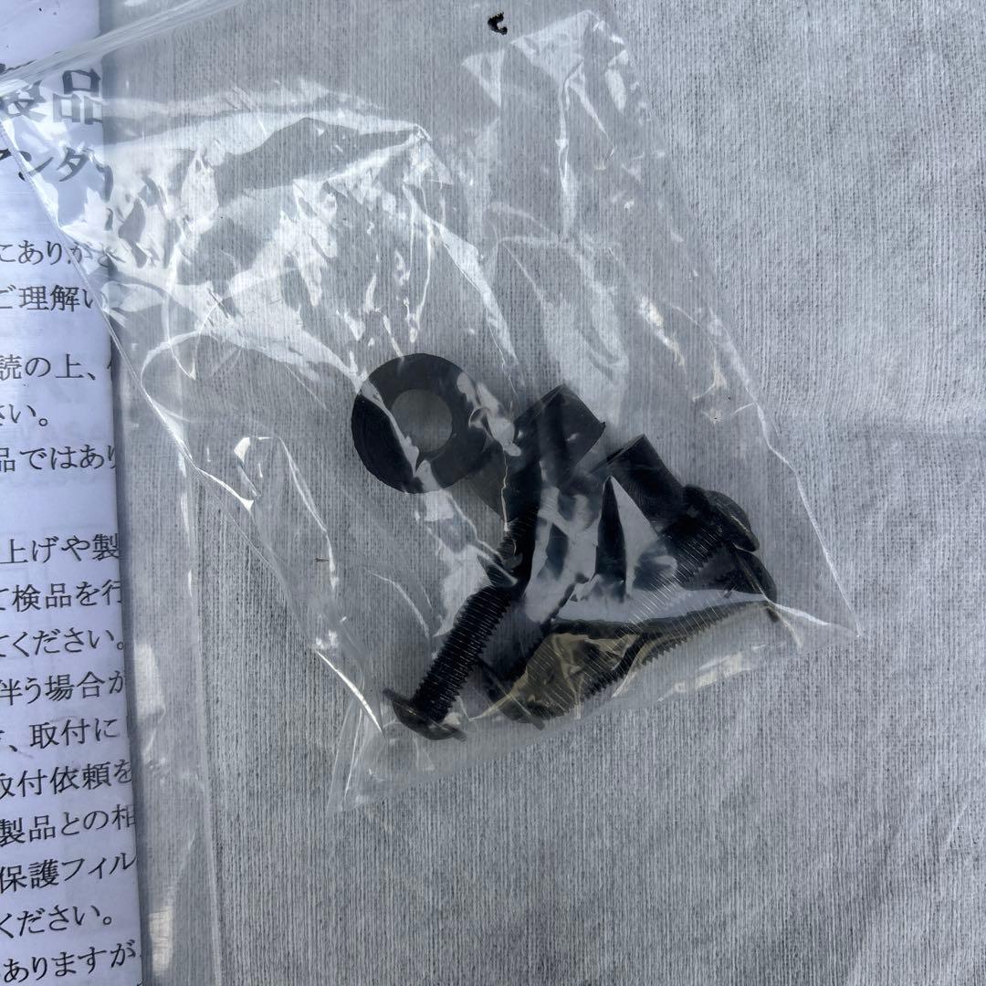 kawasaki zh2用POWERBRONZE バイクシールド クリアブラック