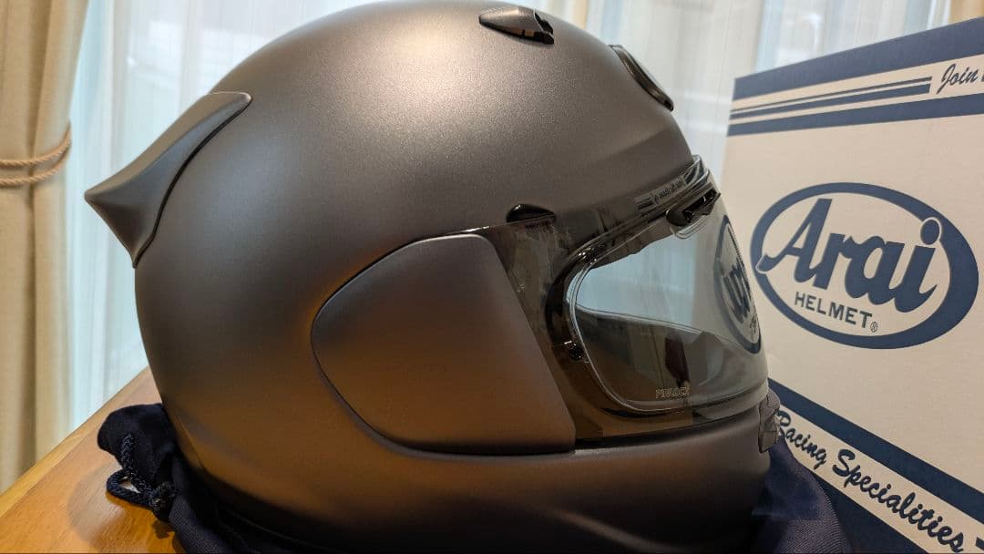 Arai アライ ASTRO-GX プラチナグレー Mサイズ