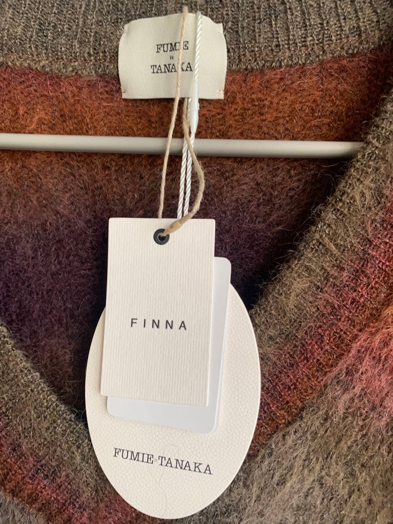 FUMIE TANAKA グラデーションモヘアニット