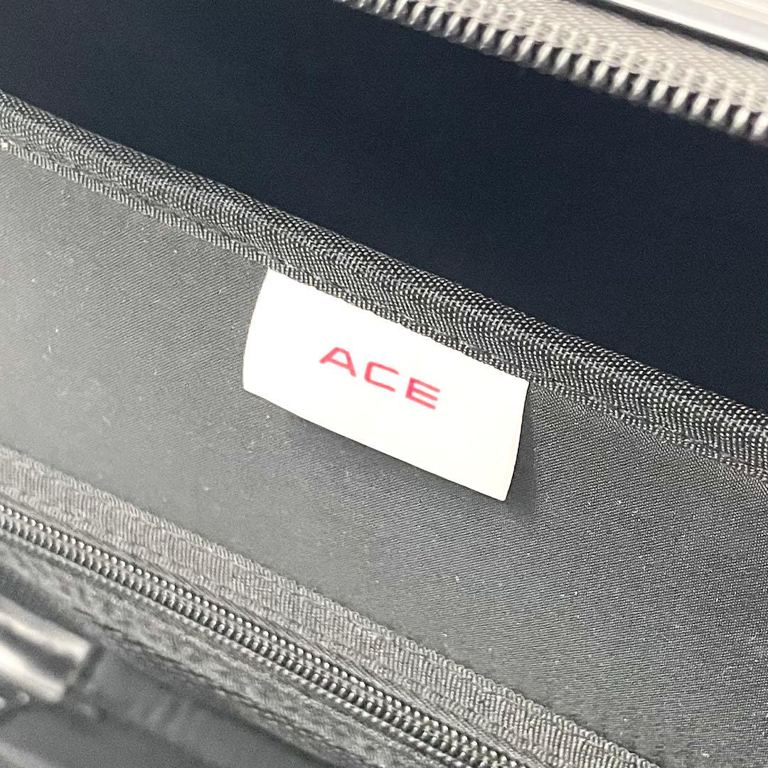 【美品】エース プリズム スーツケース 4輪 33L 機内持ち込み可 ネイビー