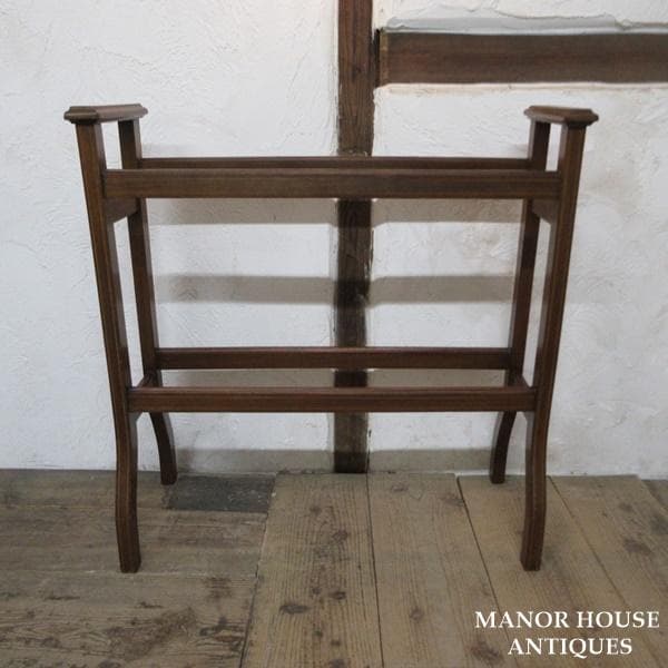 イギリス アンティーク 家具 タオルハンガー タオル掛け 英国 6899d